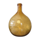 Old red glass demijohn