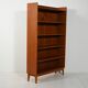 Scandinavian teak bookcase by Ferdinand Lundquist, 1960s