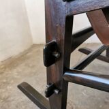 Brutalist rocking chair