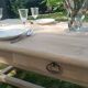 Renovated solid oak farmhouse table
