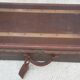 Trunk suitcase 1920 canvas coated cannage pattern