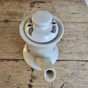 Vintage 1970s coffee pot "Sologne" St Amand earthenware