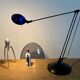 Large desk lamp manade France design Philippe Stephant vintage 90