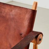 Unique Safari Chair by Architect Enrico Hartsuyker Netherlands 1960s