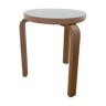 Artek Aalto Alvar stool 60 white laminate