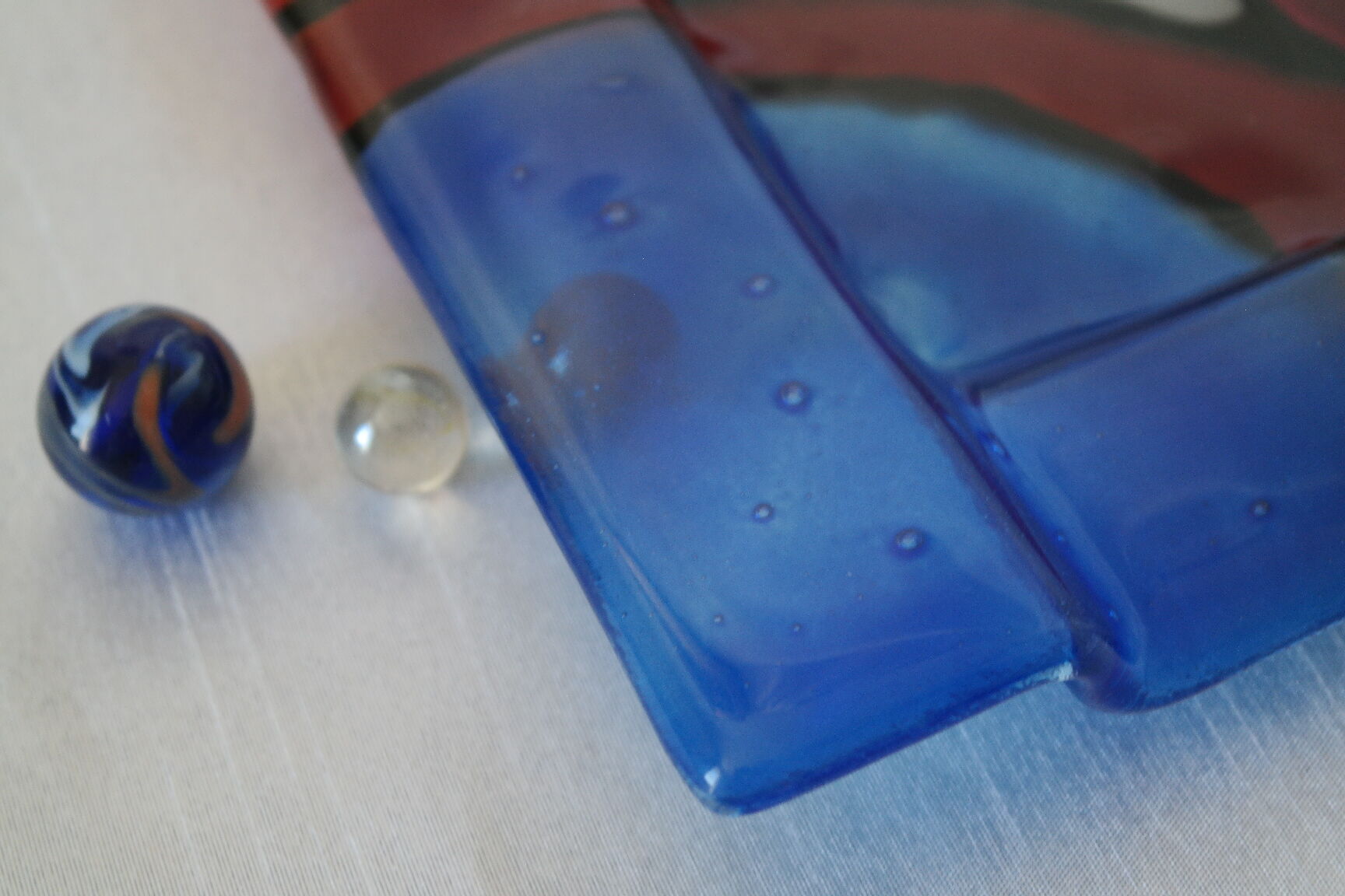 Empty murano glass pocket