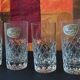 Set of 6 crystal liquor glasses - Bayel