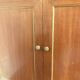 Antique wood bookcase furniture Napoleon III style
