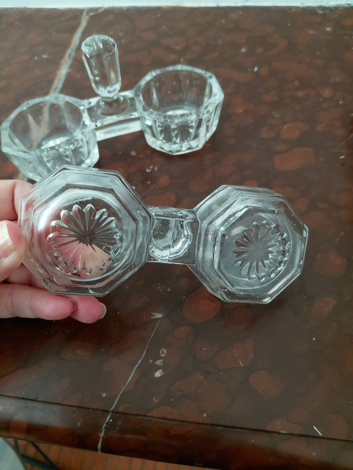 Lot de deux Doubles saleron