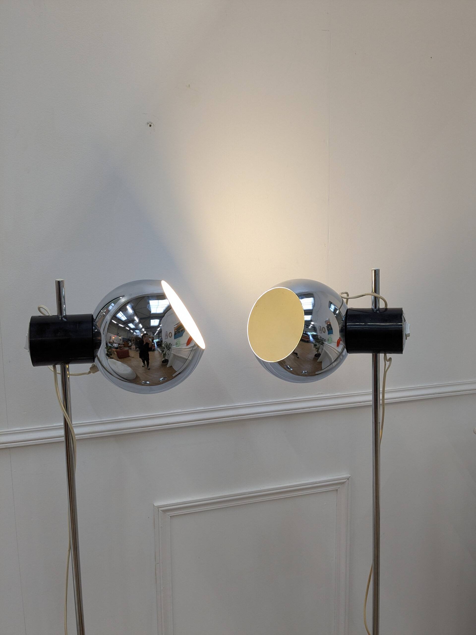 Lampadaire vintage italien par Goffredo Reggiani