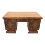 Impressive Art Deco desk, Poland, ca. 1930.