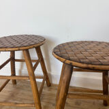 Duo of stressed stools
