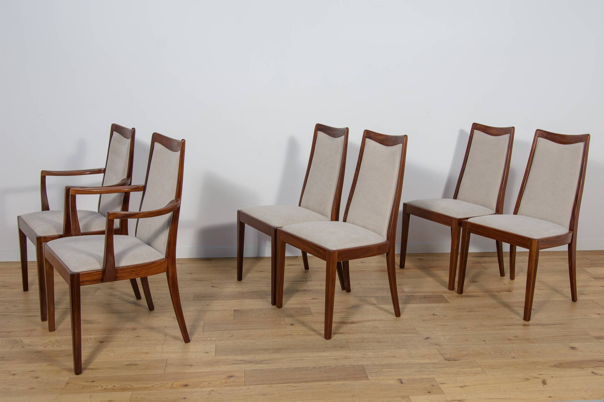 Mid-Century Teak Dining Chairs by Leslie Dandy for G-Plan, United Knigdom.