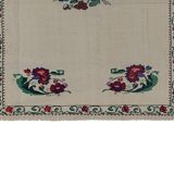 Vintage Turkish Oushak Handwoven Rug 167x198 cm