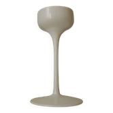 Vintage Scandinavian Ikea candlestick in Opaline.