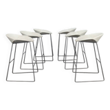 6x Barstool “Mick” by Niels Bendtsen for Montis, 2008