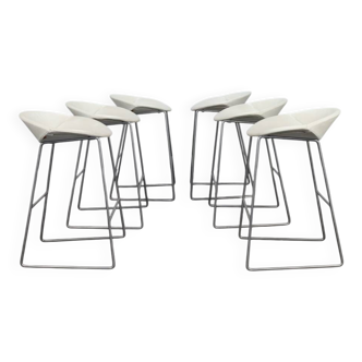 6x Barstool “Mick” by Niels Bendtsen for Montis, 2008