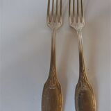 Christofle Silver Metal Forks
