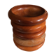 Série de 5 coupelles en bois