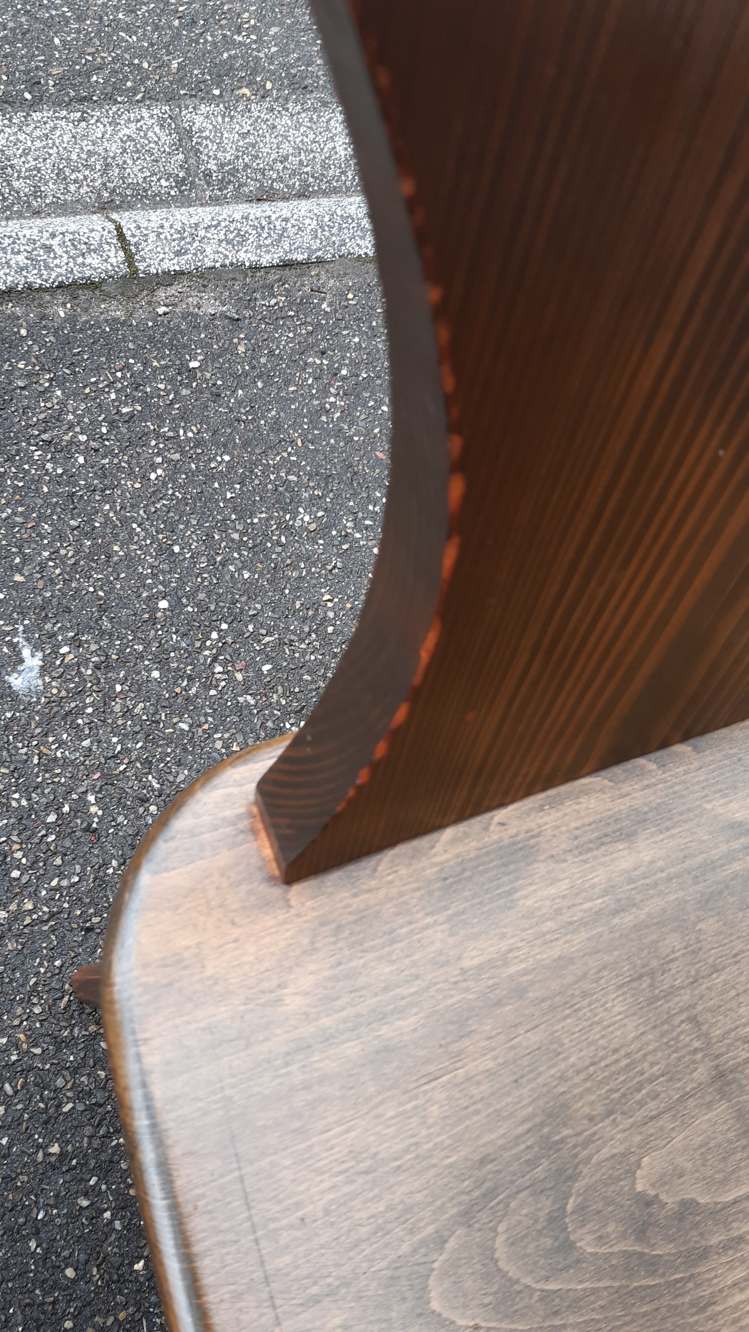 Brutalist chairs deco mountain chalet