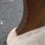Brutalist chairs deco mountain chalet