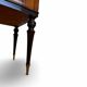 Secretary credenza in marquetry in the Italian Louis XV style from the mid-century, 1960.