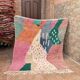 Handmade Azilal Berber rug: Moroccan rug made from sheep wool.