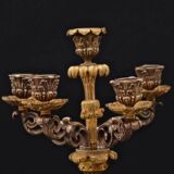 Chandelier en Bronze Napoleon III, 19 ème