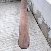 Banc de ferme chêne 1950