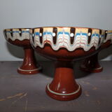 Vintage earthenware cups Bulgaria - Troyan