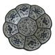 Delft earthenware polylobed dish.