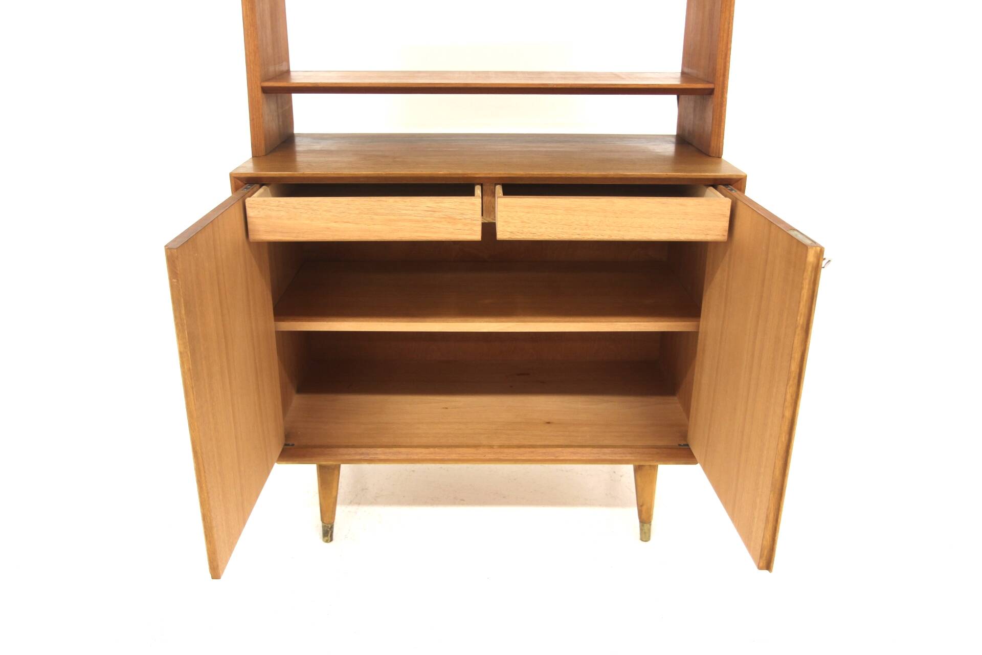 Scandinavian teak bookcase, Sweden, 1960