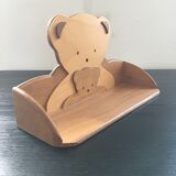Vintage bear shelf