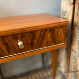 Small vintage bedside table from the 1960s.