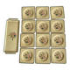 Cake service in Gien earthenware, Butterfly pattern, 1960s.