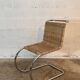 Set of 4 mr10 rattan chairs by mies van der rohe