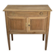 Vintage airbrushed console side table