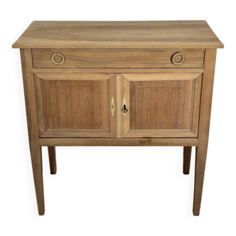 Vintage airbrushed console side table
