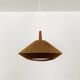 Suspension en teck et en raffia Bast par Temde