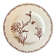 Dessert plate in Lunéville earthenware, Marguerite model.