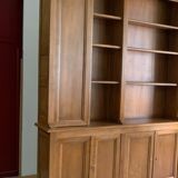Library, solid wood wardrobe