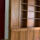 Library, solid wood wardrobe