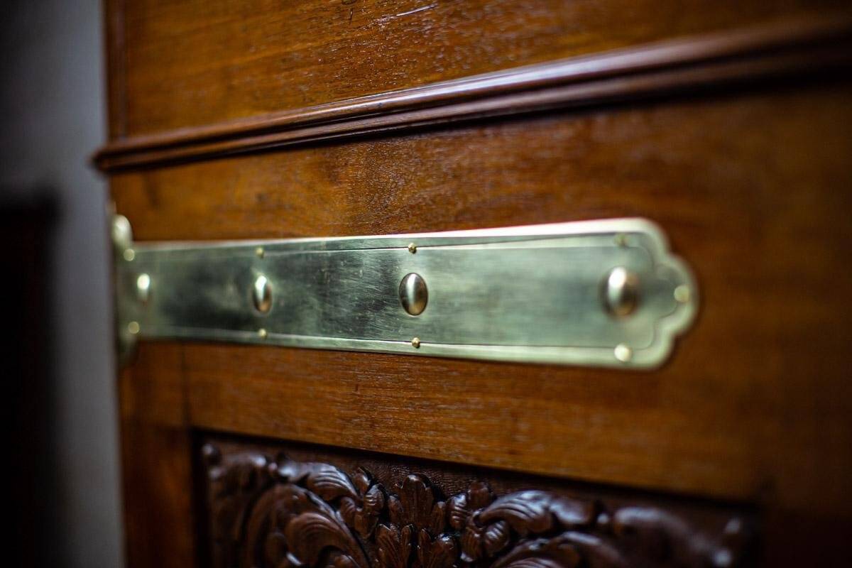 Antique Art Nouveau Palace Cupboard, 1890s