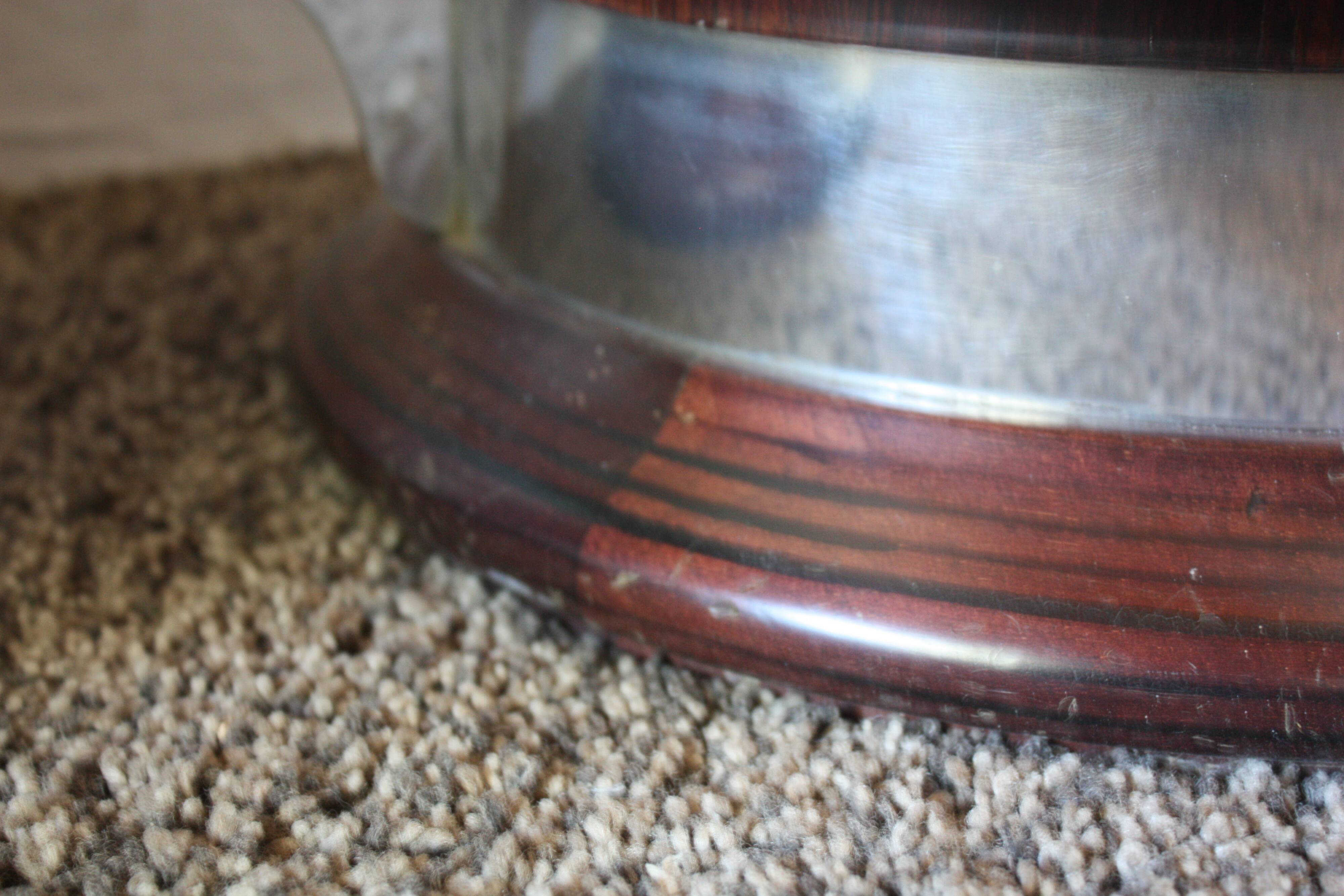 Art deco style rosebar stools