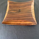 Turned wooden pocket tray