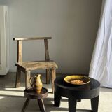 Large circular dish in West Germany style, brand JQ D35 H5.