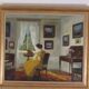 “Interior with Woman” by Edith Gert
