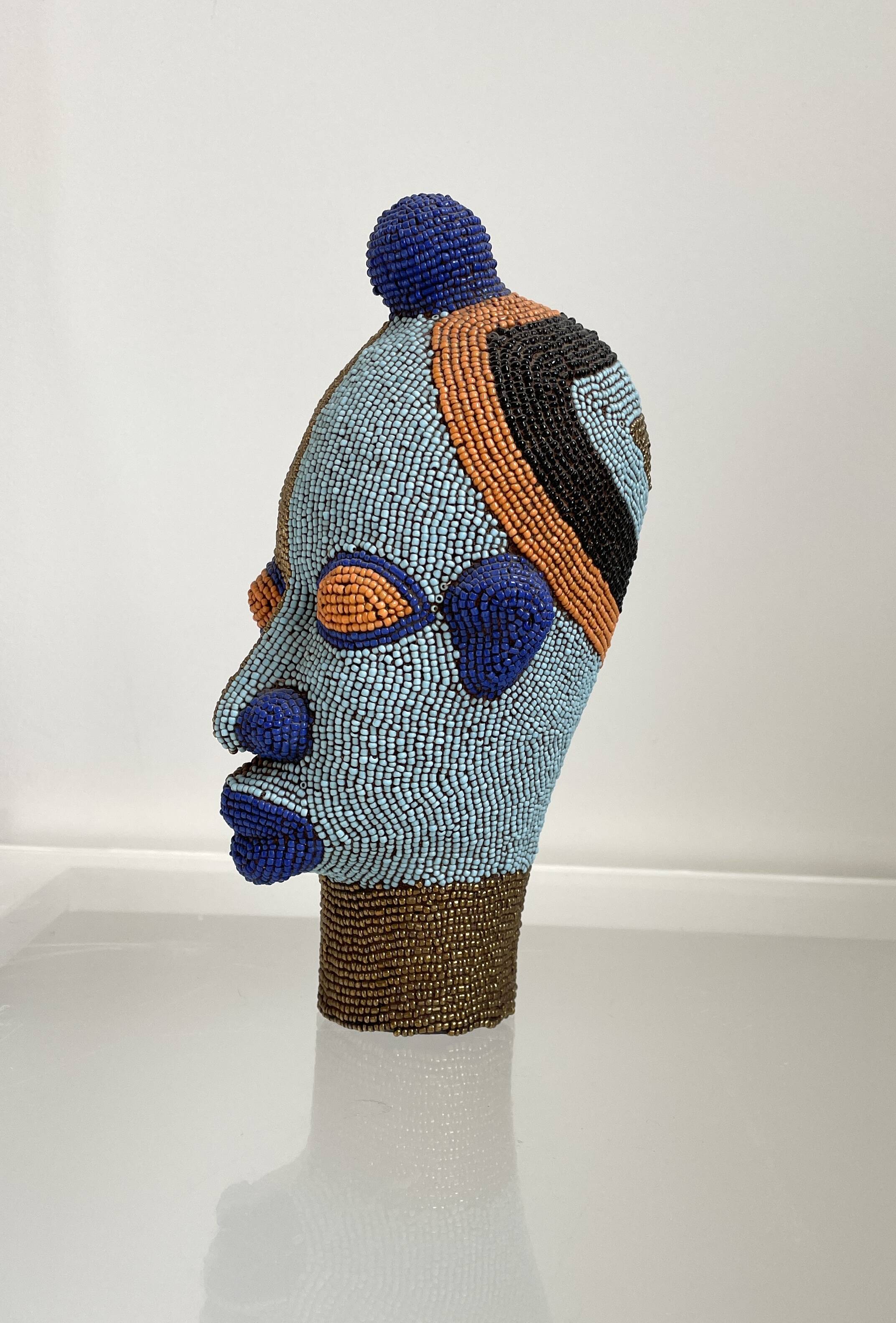 Bamiléké Beaded Head