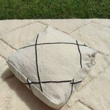 Bohemian style Berber pouf