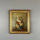 Oil on Canvas Painting Floral Still Life, French School, Paris, Early